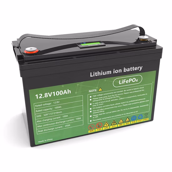 High Quality 12V 100ah Lithium Ion Rechargeable LiFePO4 Lithium Battery