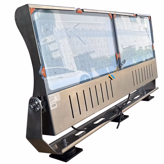 LED Parking Lot Lights 112000lm [3000W HPS Replacement] Adjustable LED Flood Light Pole Flood Mount High Mast Commercial Area Yard Lighting 6500K 800W 2 Pack