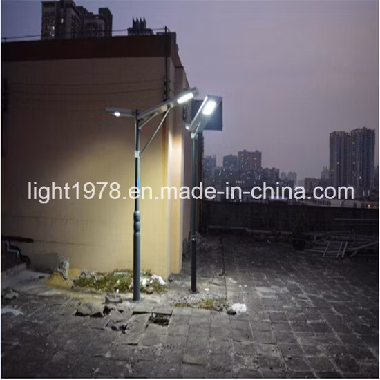 Buone prestazioni Facile installazione Tutto in uno Lampione stradale solare 30W